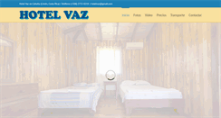 Desktop Screenshot of hotelvaz.com